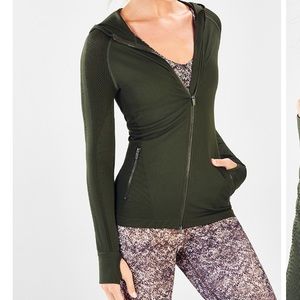 Fabletics Kiley Seamless Hooded Jacket